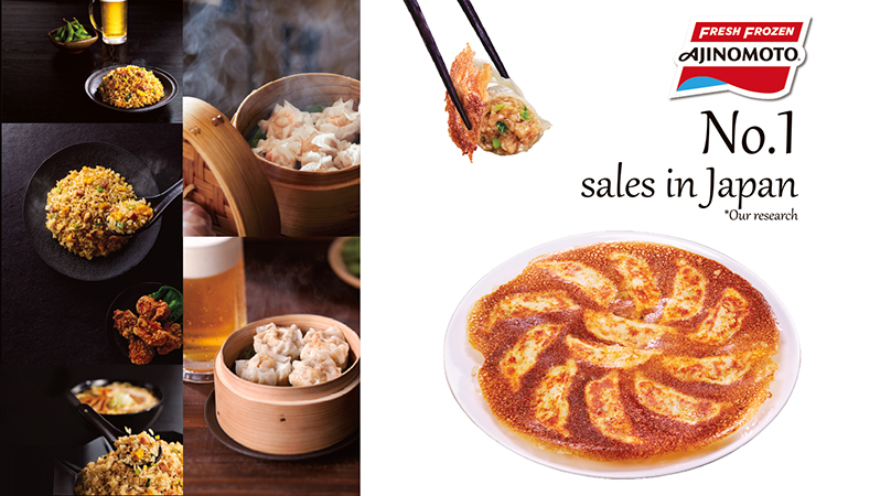 展示会ブースデザイン 壁面のパネルの画像（食事）