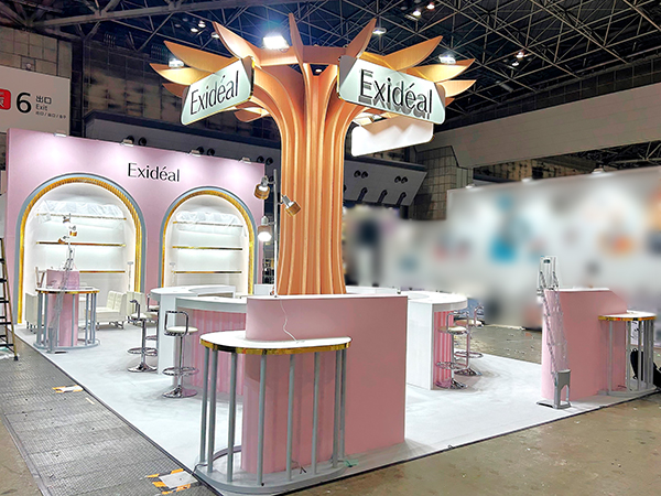 Beautyworld JAPAN TOKYO 2025出展ブースデザイン　写真