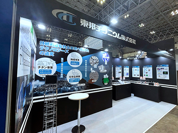 高機能素材WEEK 2025 展示会ブース　写真