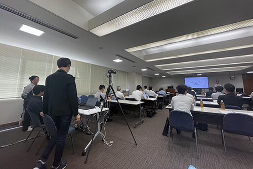 技術の伝承研修会 会場の写真