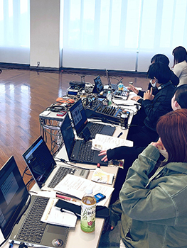 食物アレルギーセミナー “安全で安心な 子どもの笑顔を守る 食の未来” 配信機材の写真