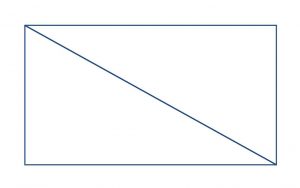 斜め二分割構図