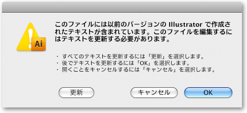 テキスト更新ダイアログ